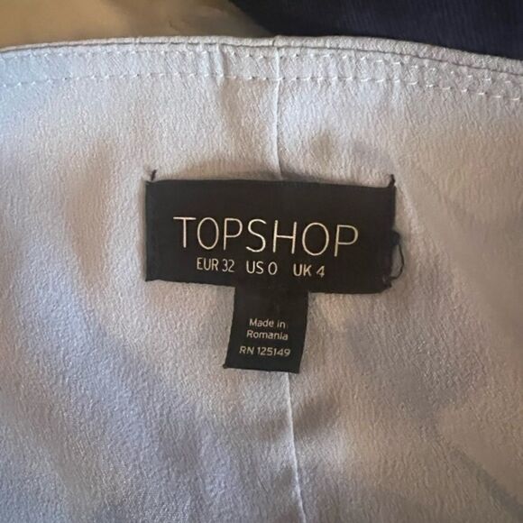 TOPSHOP DRESS Size 0 Great Ruffle Details - Picture 4 of 13